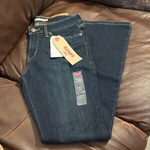 Levi's Women's Dark Blue 715 bootcut Jeans